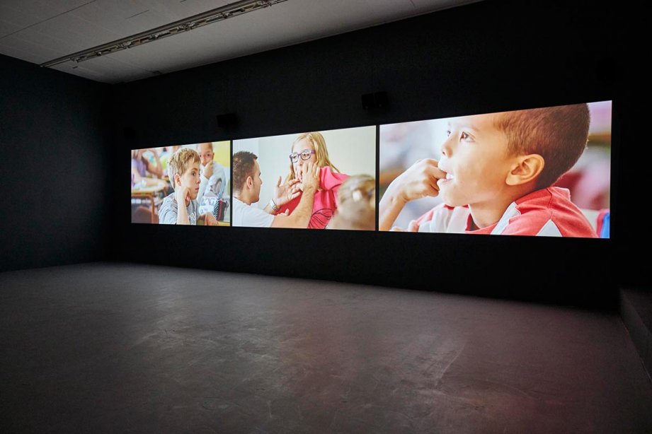Installation View, The Calling, 2013-2014, basis 2017, Foto: Günther Dächert, Courtesy of the artist and Anna Schwartz Gallery, Melbourne; and Galerie Allen, Paris