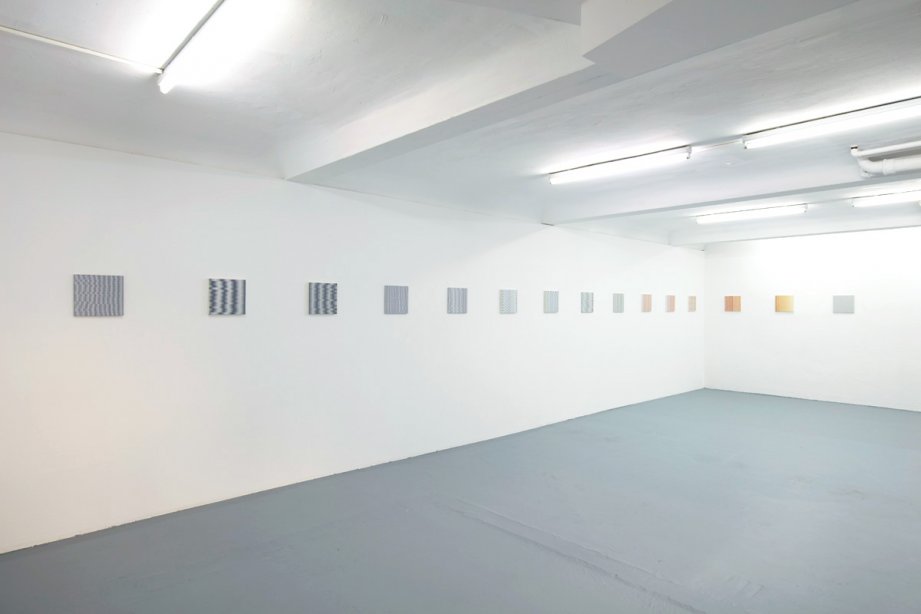 Installation view, Isabel Albrecht, basis 2017, photo: Günther Dächert