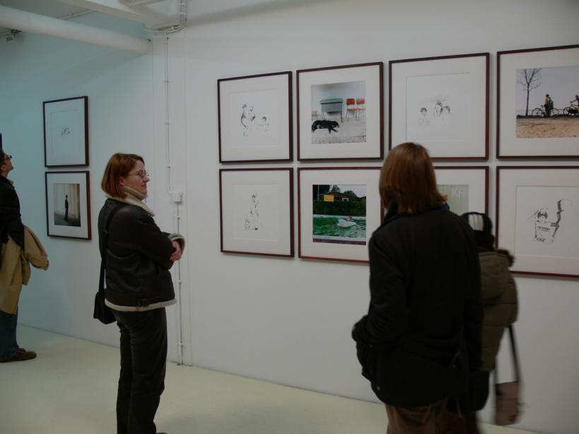 Ausstellungsansicht, Heimat als Idee- Aldag, Bademsoy, Chrobok, Shahbazi, Siopis, basis 2006