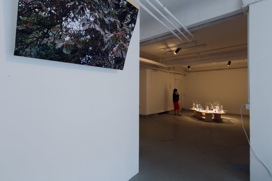 Installation view, The moment's already passing - Soohyun Koo, basis 2017
