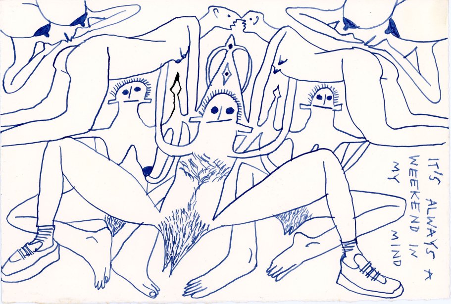 Renuka Rajiv, Chingu Drawing, ink drawing, 2020 Renuka Rajiv, Chingu Drawing, ink drawing, 2020