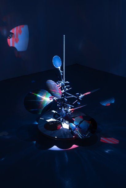Kaya & Blank, Stream, Ausstellungsansicht, basis e.V., © Kaya & Blank