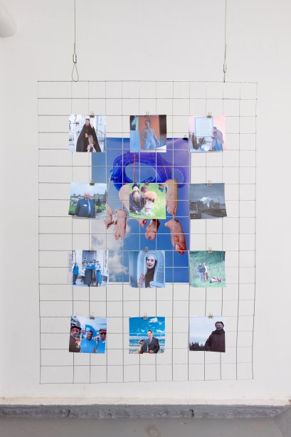 Sasha Velichko, Black Box, Ausstellungsansicht, basis Projektraum, 2025, Foto: Bernd Euring, © basis