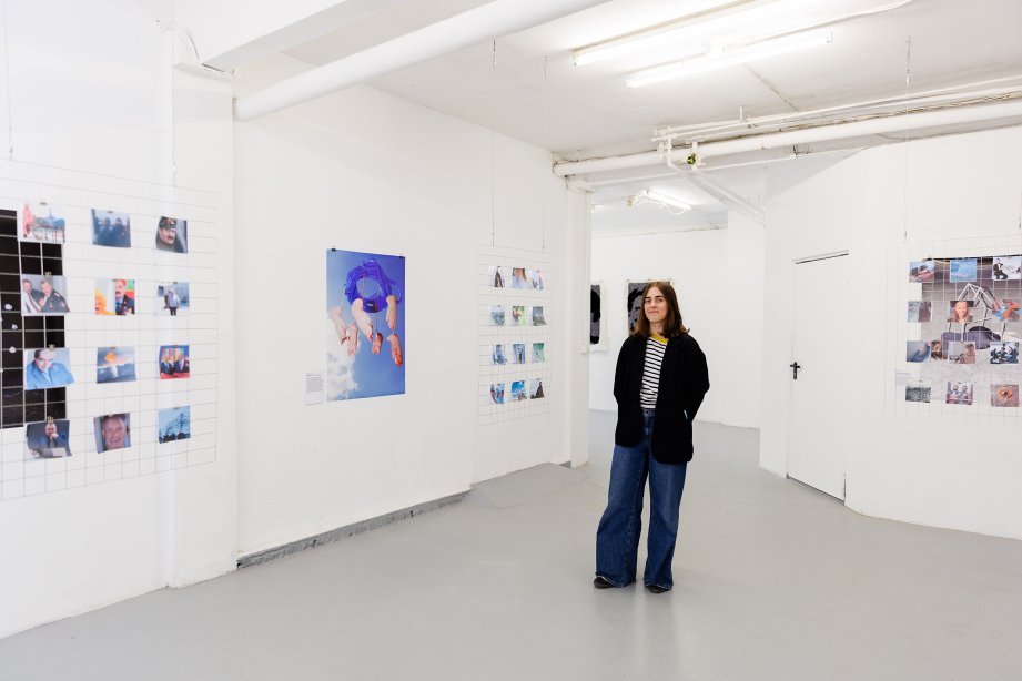 Sasha Velichko, Black Box, basis Projektraum, 2025, Foto: Bernd Euring, © basis