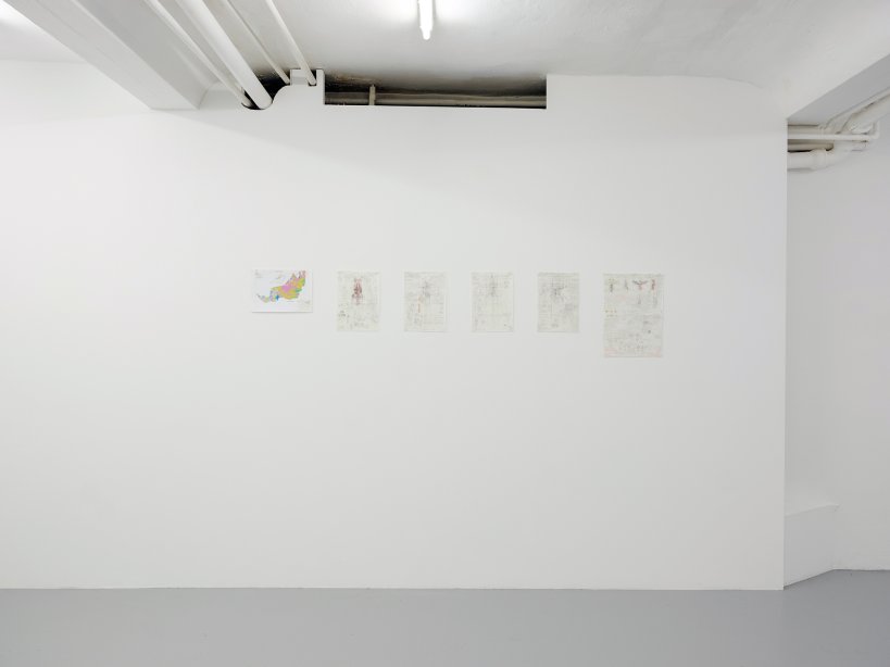 Shia Yih Yiing, Ausstellung "the mundane carries intensity and turbulence", basis, 2025, Foto: Katrin Binner, © basis e.V.