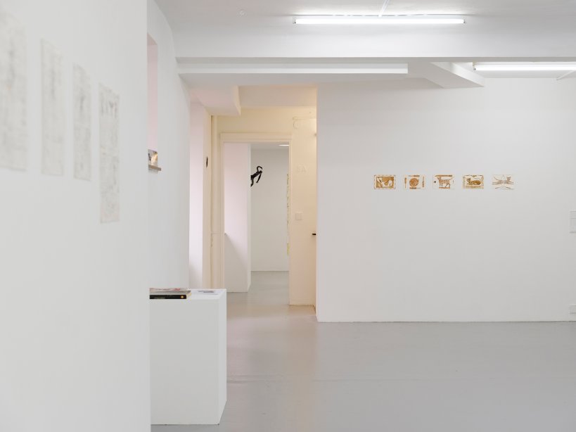 Shia Yih Yiing, Ausstellung "the mundane carries intensity and turbulence", basis, 2025, Foto: Katrin Binner, © basis e.V.