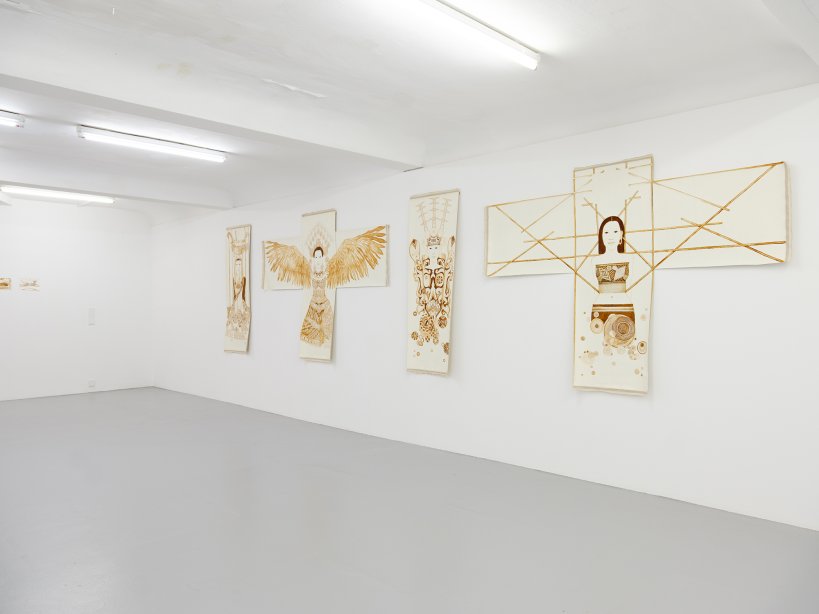 Shia Yih Yiing, Ausstellung "the mundane carries intensity and turbulence", basis, 2025, Foto: Katrin Binner, © basis e.V.