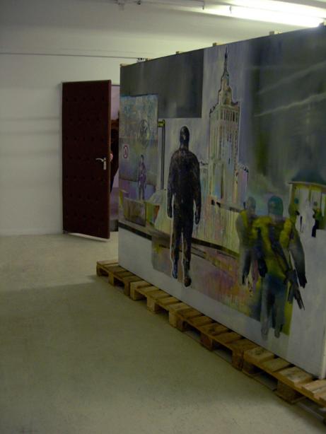 Ausstellungsansicht, Mister Security - Lukasz Chrobok / Christoph Faulhaber, basis 2007